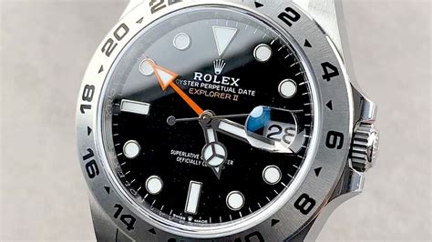 rolex explorer 2 black dial review